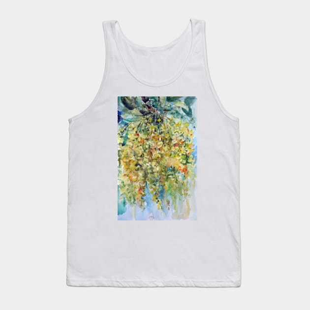 Yellow acacia Tank Top by kovacsannabrigi